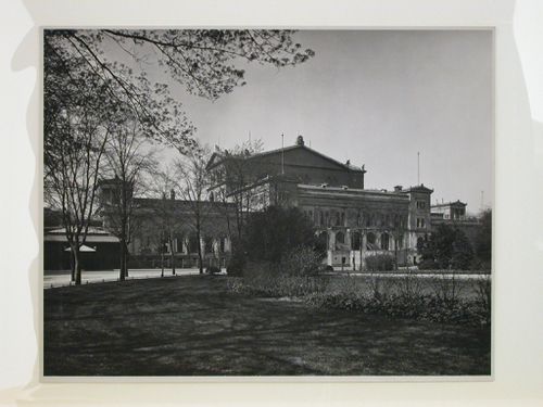 View of the Kroll Theatre (now demolished), Berlin, Germany