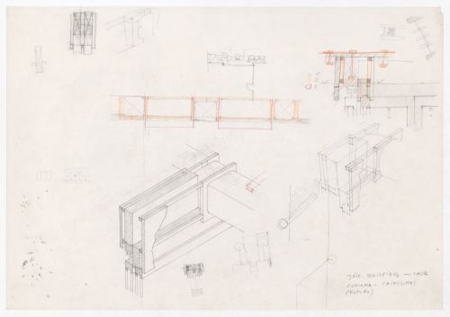 Sketch details for Casa J. M. Teixeira, Quinta do Forno, Briteiros - Guimarães, Portugal
