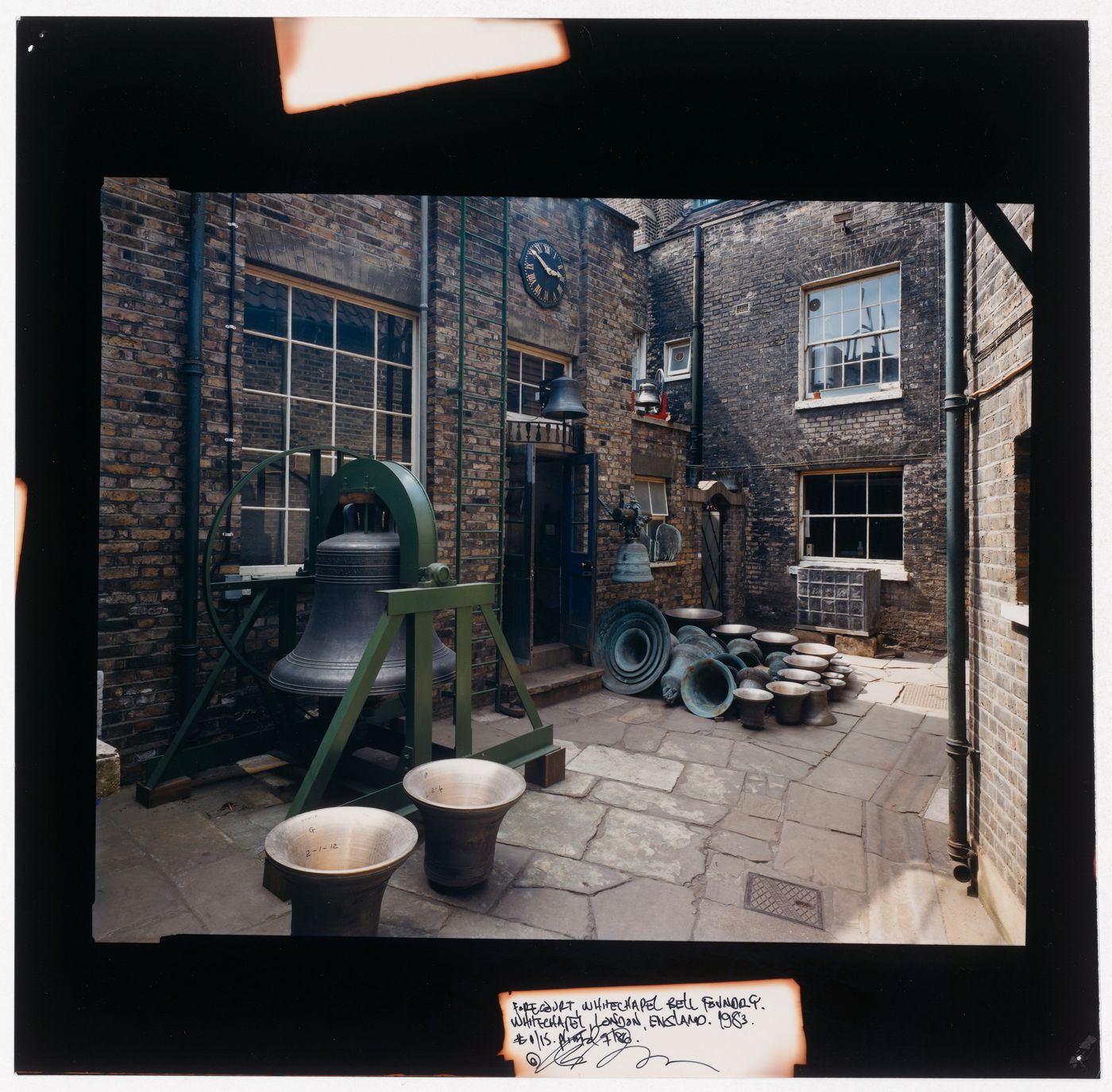 Forecourt, Whitechapel Bell Foundry. Whitechapel, London, England