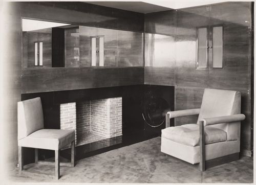 Vue du bureau, Villa Cavrois à Croix, France