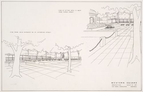 Perspectives, Western Square, Montréal, Québec