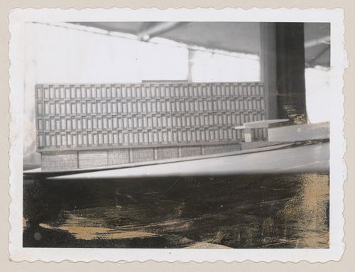 View of model for United States Embassy, Oslo, Norway
