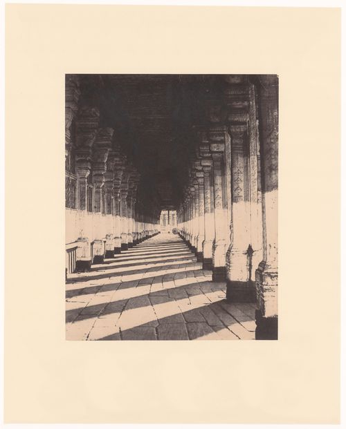 Madura. Trimul Naik's choultry, side verandah from west.