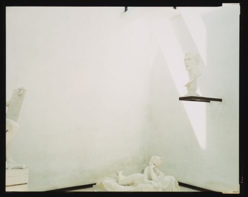 Interior view of the Plaster Cast Gallery showing casts, Museo canoviano, Possagno, Italy
