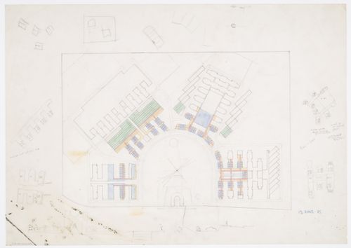 Bayer AG Headquarters, Monheim, Germany: development of site plan