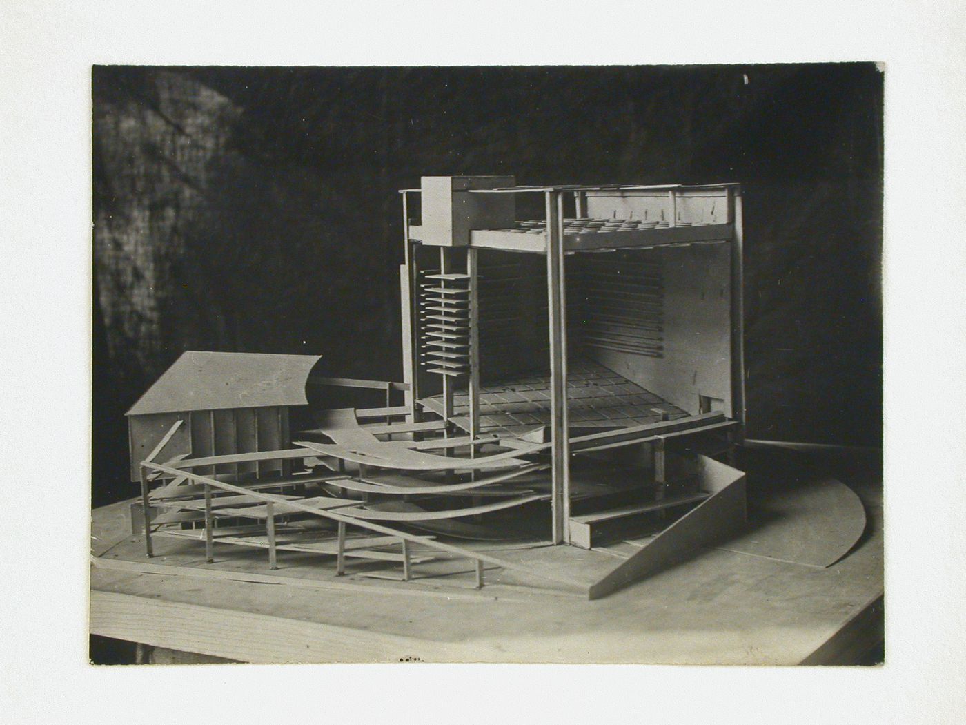 Photograph of a model for a Palace of Soviets, Moscow