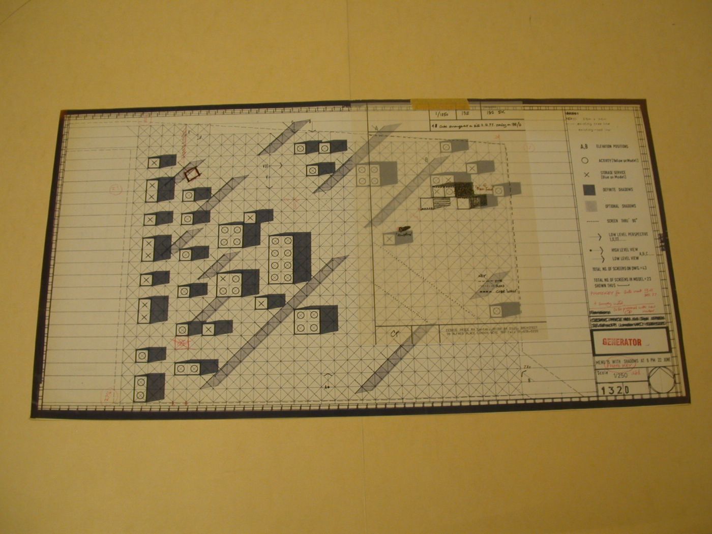 Generator: Revised shadow site study plan