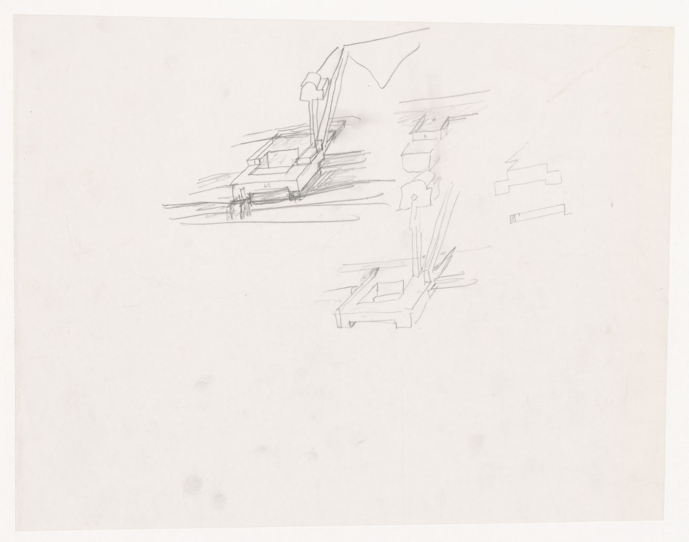 Sketch axonometrics for Casa Mário Bahia [Mário Bahia house], Gondomar, Portugal
