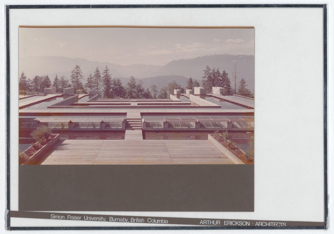 Views of Simon Fraser University, Burnaby, British Columbia