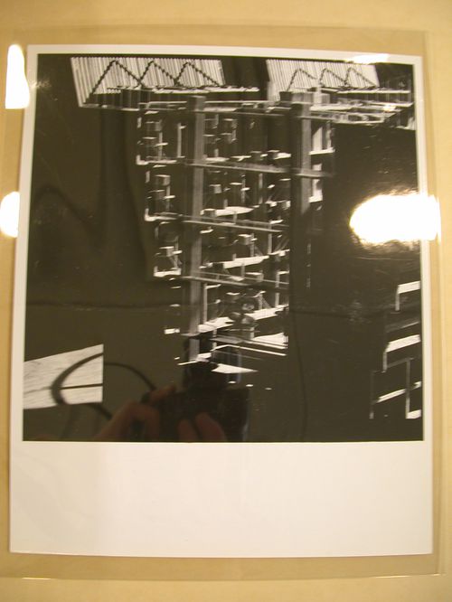 Photographie d'une maquette, Animation du projet "Y '67", Montréal, Québec
