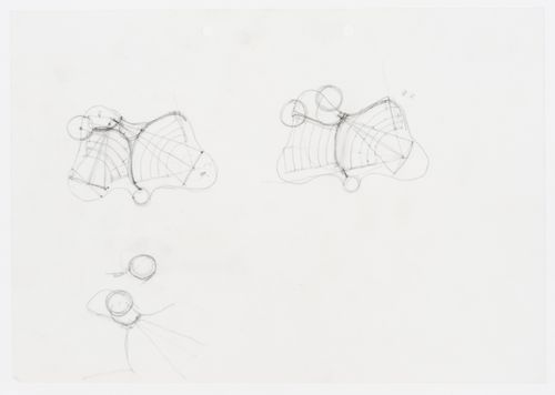 British Olivetti Headquarters, Milton Keynes, England:  sketch plans