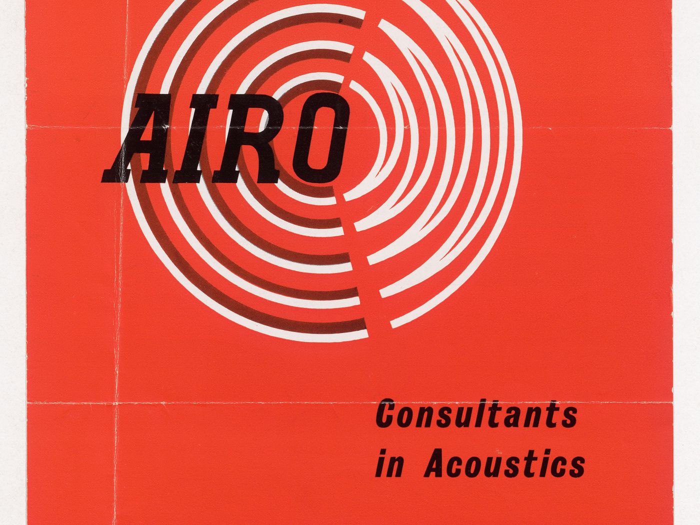 Document entitled  AIRO (Acoustical Investigation & Research Organization Limited)