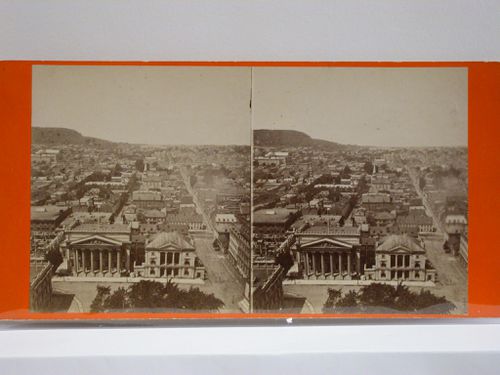 View of Montréal, from the tower of Notre-Dame de Montréal, Québec