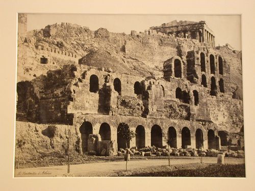 Odeion of Herodes Atticus, façade, Athens, Greece