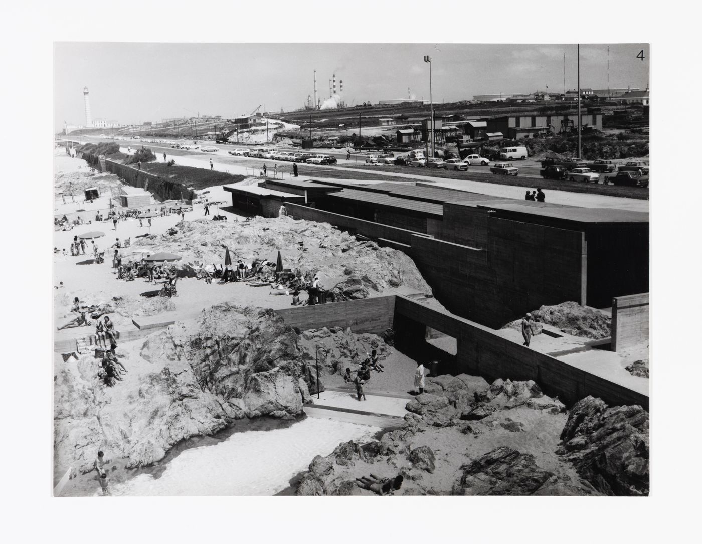 Photograph of project site, Plano Urbanístico para a Marginal de Leça e Zona da Boa Nova, Portugal