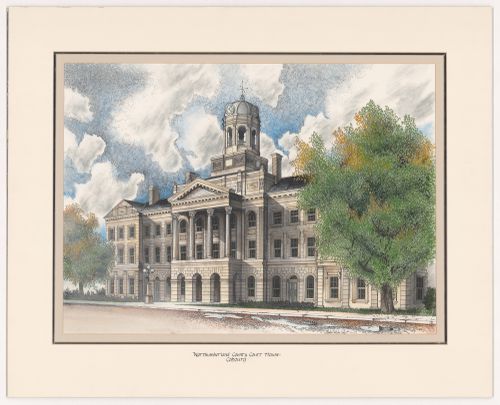 Northumberland County Court House, Cobourg, from Court Houses in Ontario