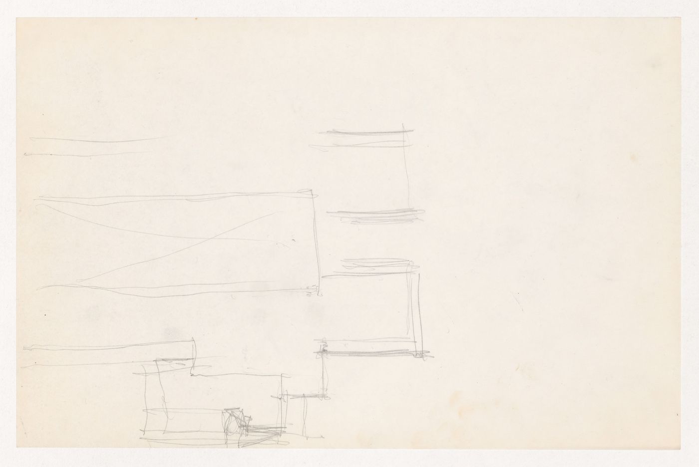 Sketch sectional detail for the Metallurgy Building, Illinois Institute of Technology, Chicago