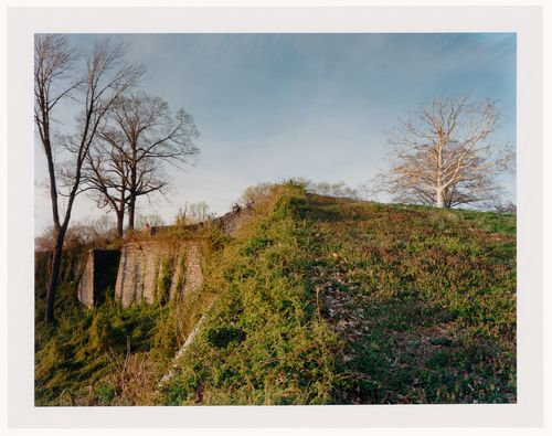 Viewing Olmsted: View towards the West Terrace, "Rockwood Hall", The William D. Rockefeller Estate, North Tarrytown, New York