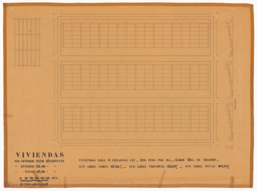 Plan for Viviendas en el espacio, Buenos Aires, Argentina