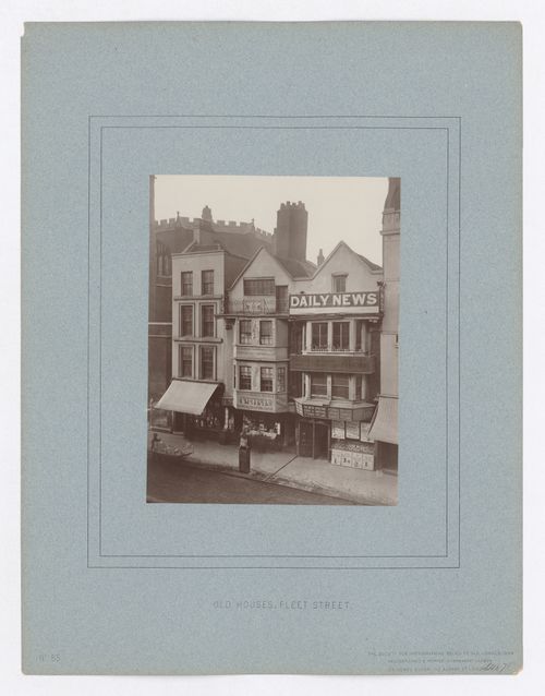 Old houses, Fleet Street