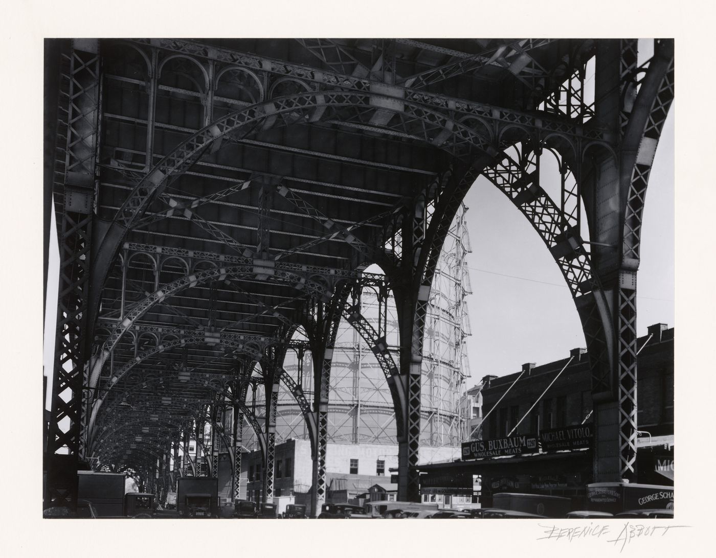 Under Riverside Drive Viaduct and 125th Street and 12th Avenue, Manhattan, New York City, New York