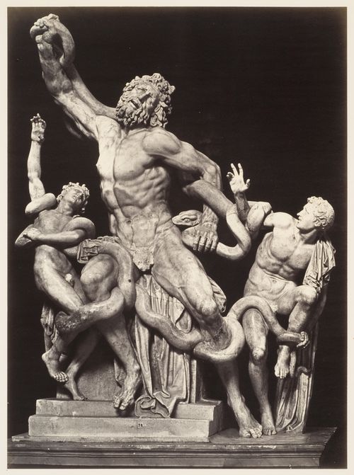 View of the Laocoön, Vatican Museums, Vatican City