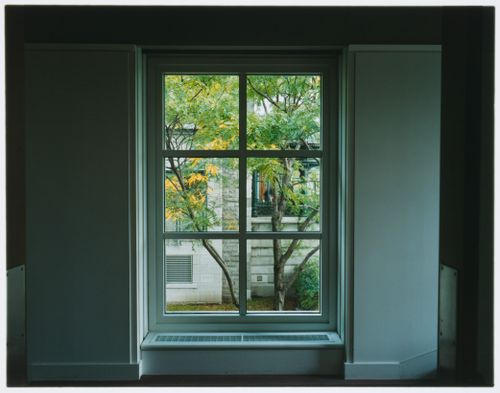 View on the Conservatory from a window of the Theatre Loggia, Canadian Centre for Architecture, Montréal