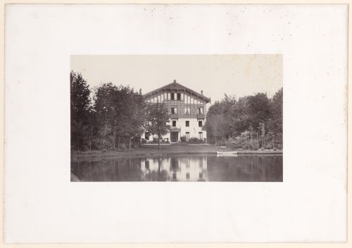 Bois de Boulogne, view of Merionville, Paris, France