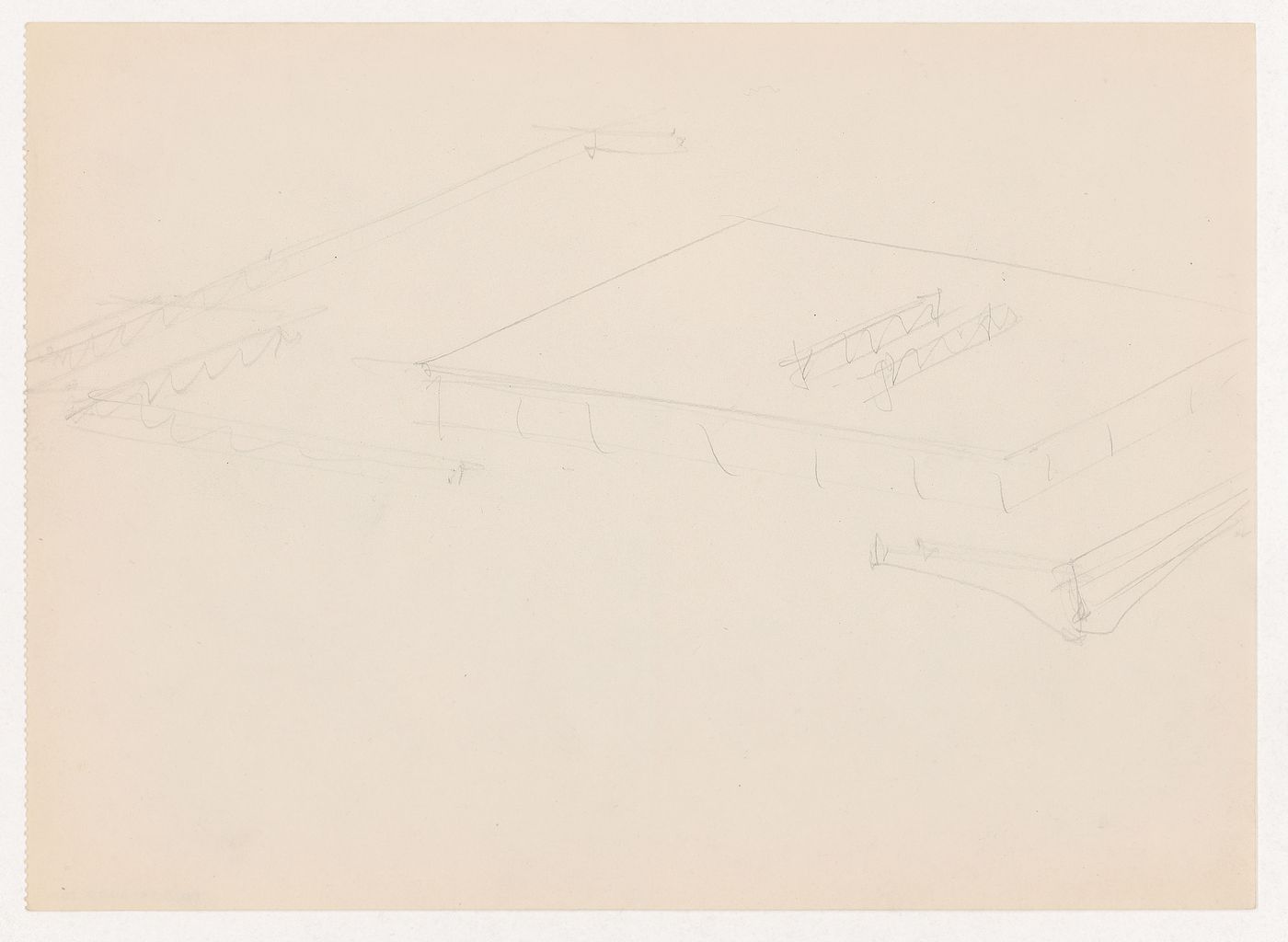 Axonometric sketch for Museum for a Small City
