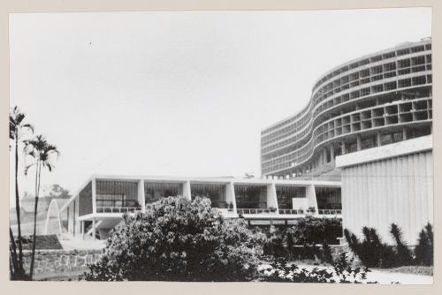 View of primary school, Pedregulho, Rio de Janeiro, Brazil
