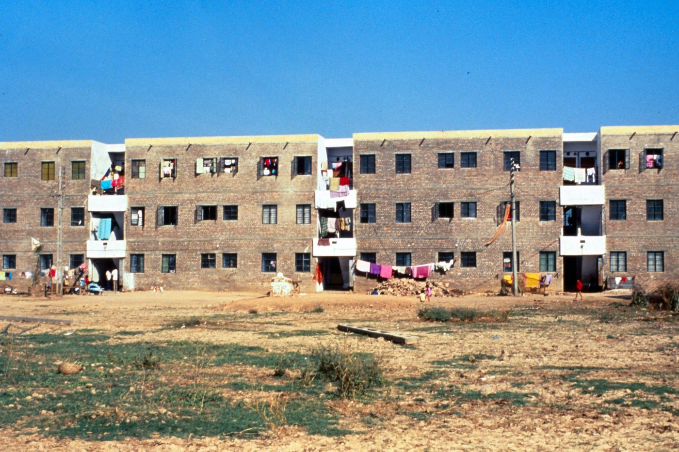 View of residential units used for the Human Settlement Training Package "Package 2: Affordable Urban Design"