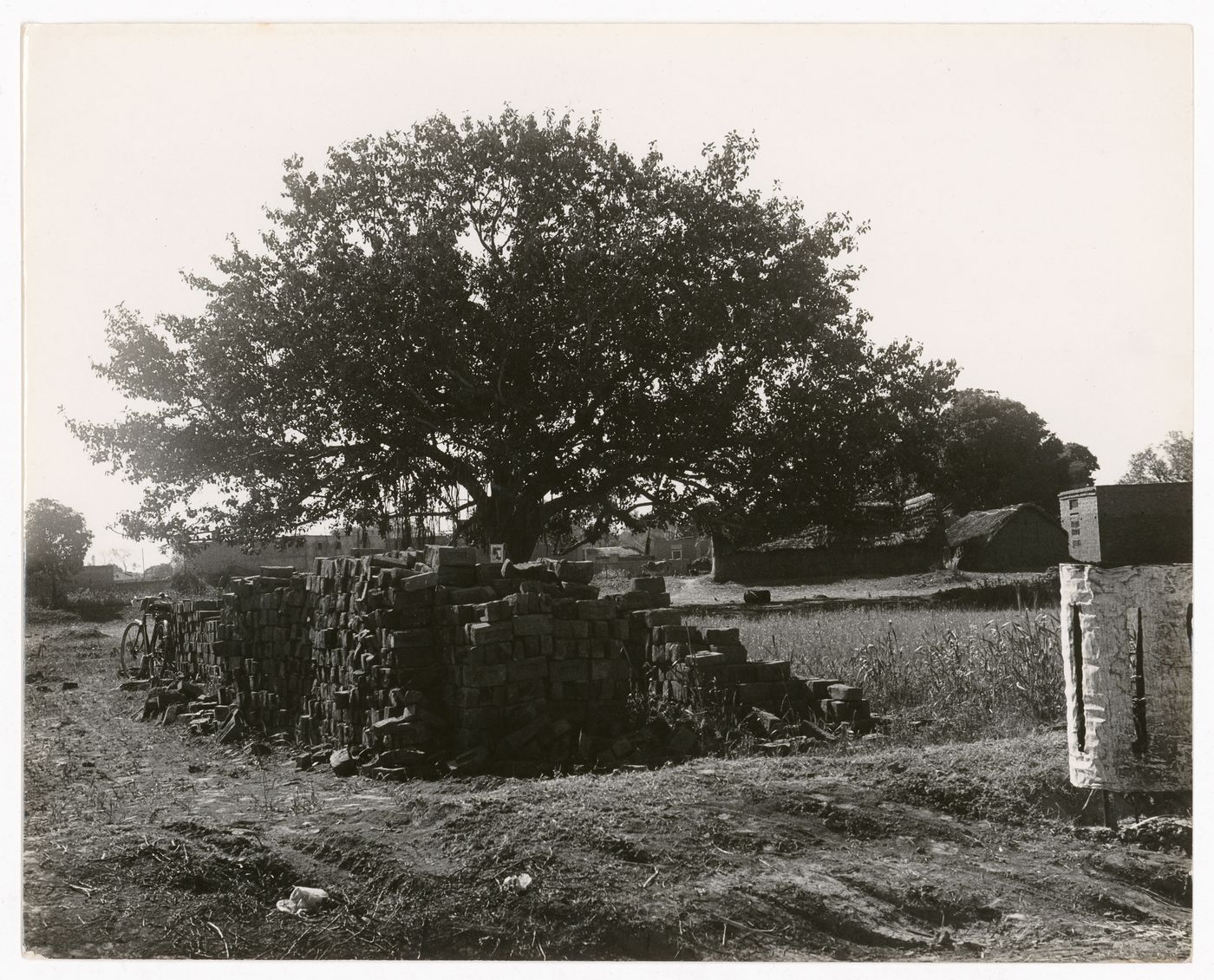 Photograph of village likely near Chandigarh, India