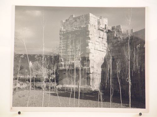 North corner of Propylaea, Baalbek, Syria