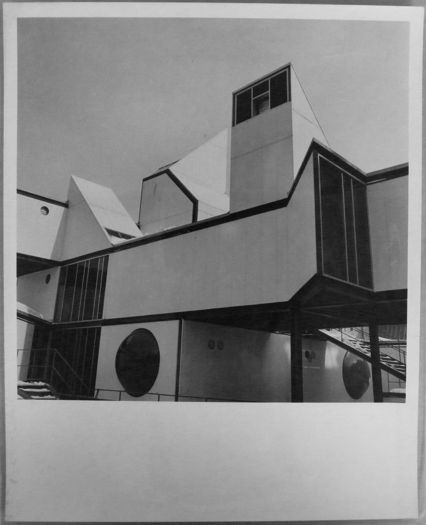 Partial view of the Cuban Pavilion, Expo 67, Montréal, Québec