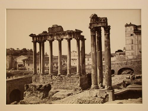 Roman Forum, Temples of Saturn and Jupiter, Rome, Italy