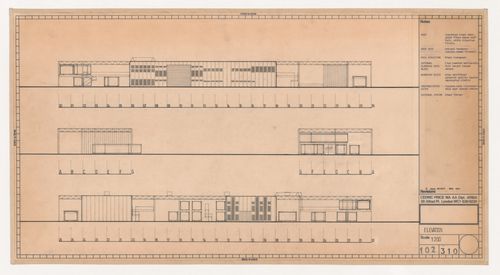 Elevations for Inter-Action Centre