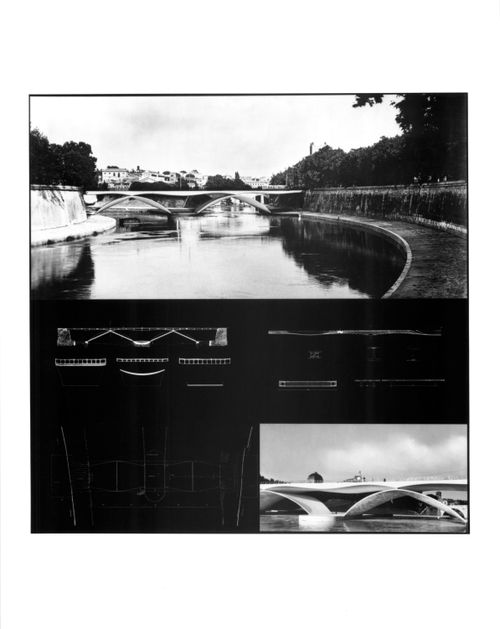 Competition for the Garibaldi Bridge, Rome, Italy
