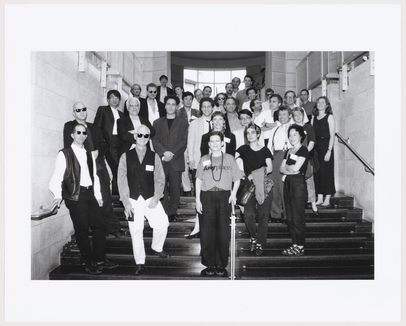 Group photograph of Anyplace conference attendees