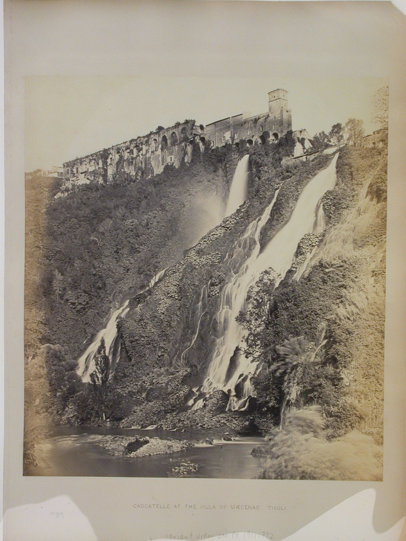 Cascatelle at the Villa of Maecenas, Tivoli