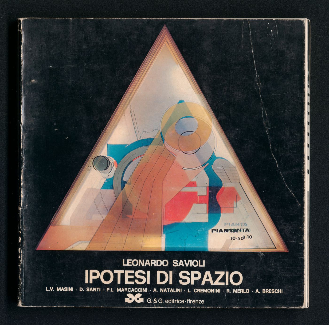 Book entitled "Ipotesi di spazio"