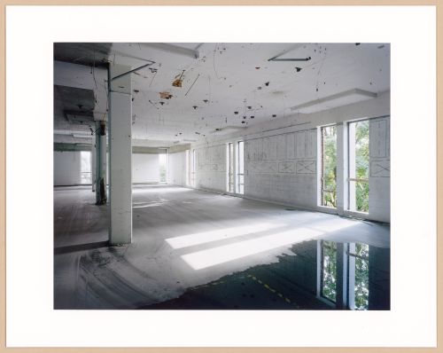 The Disappearance of Darkness: Interior of Building WI, Polaroid, Waltham, Massachusetts