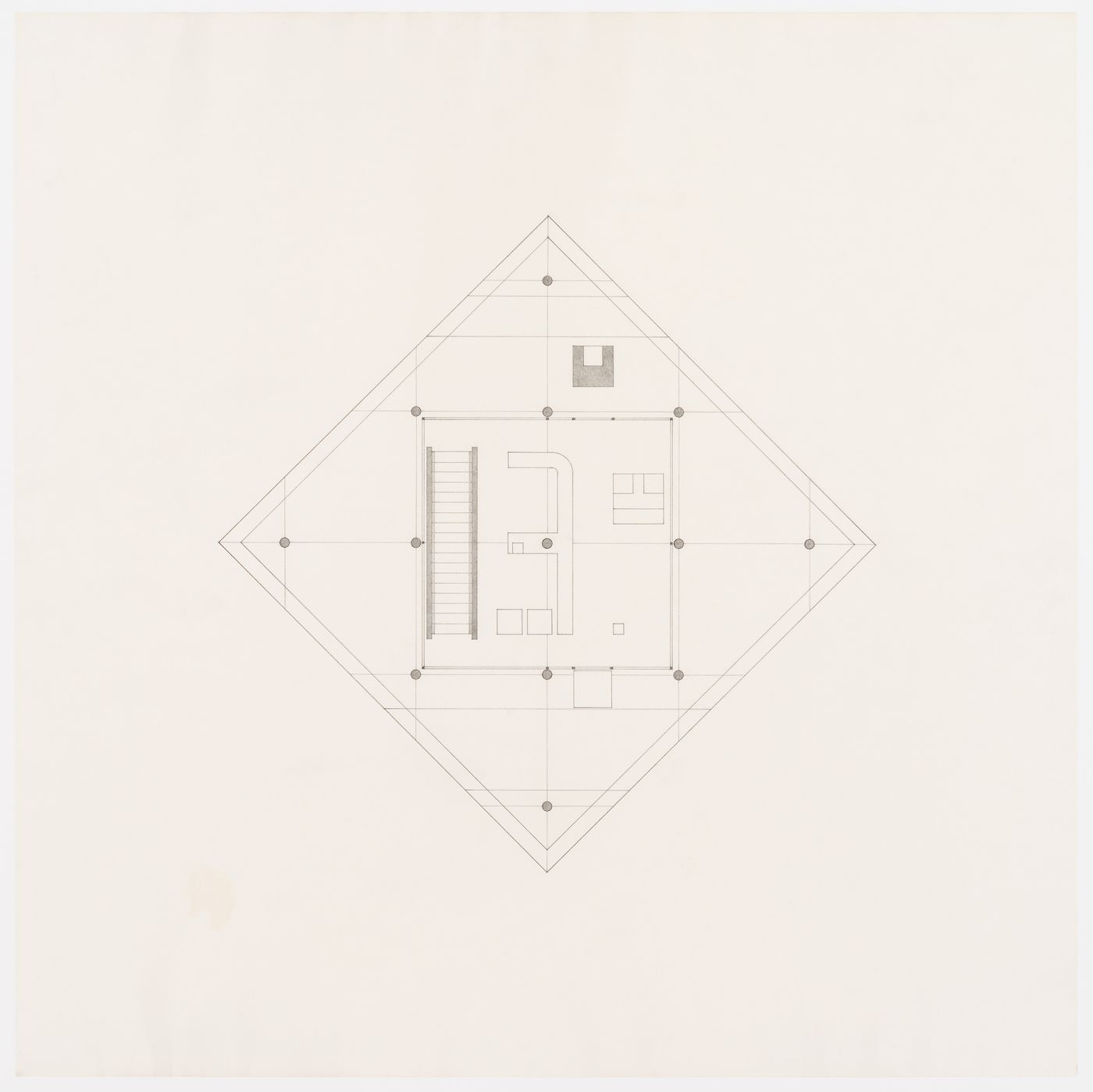 Plan for Diamond House A