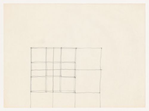 Sketch for House VI, Cornwall, Connecticut