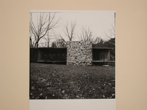 View of the Alfred Caldwell Studio, Bristol, Wisconsin