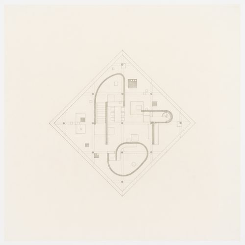 Plan for Diamond House A