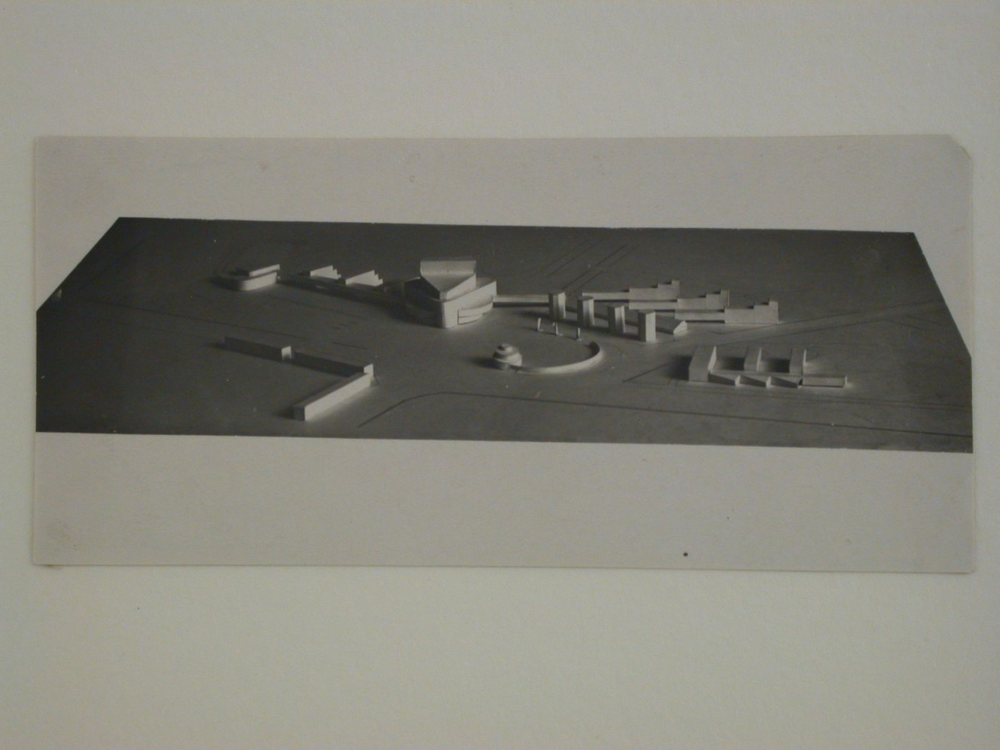 Photograph of a model for a zoo, Krasnaia Presnia Street, Moscow