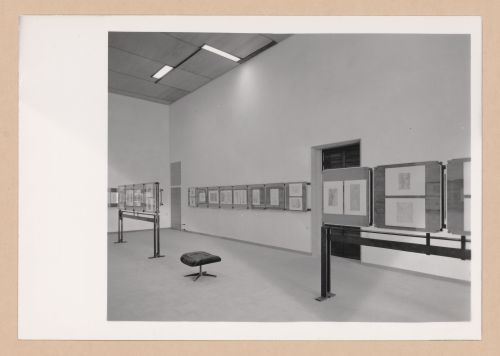 Interior view of the exhibition room, Gabinetto disegni e stampe degli Uffizi, Galleria degli Uffizi, Florence, Italy