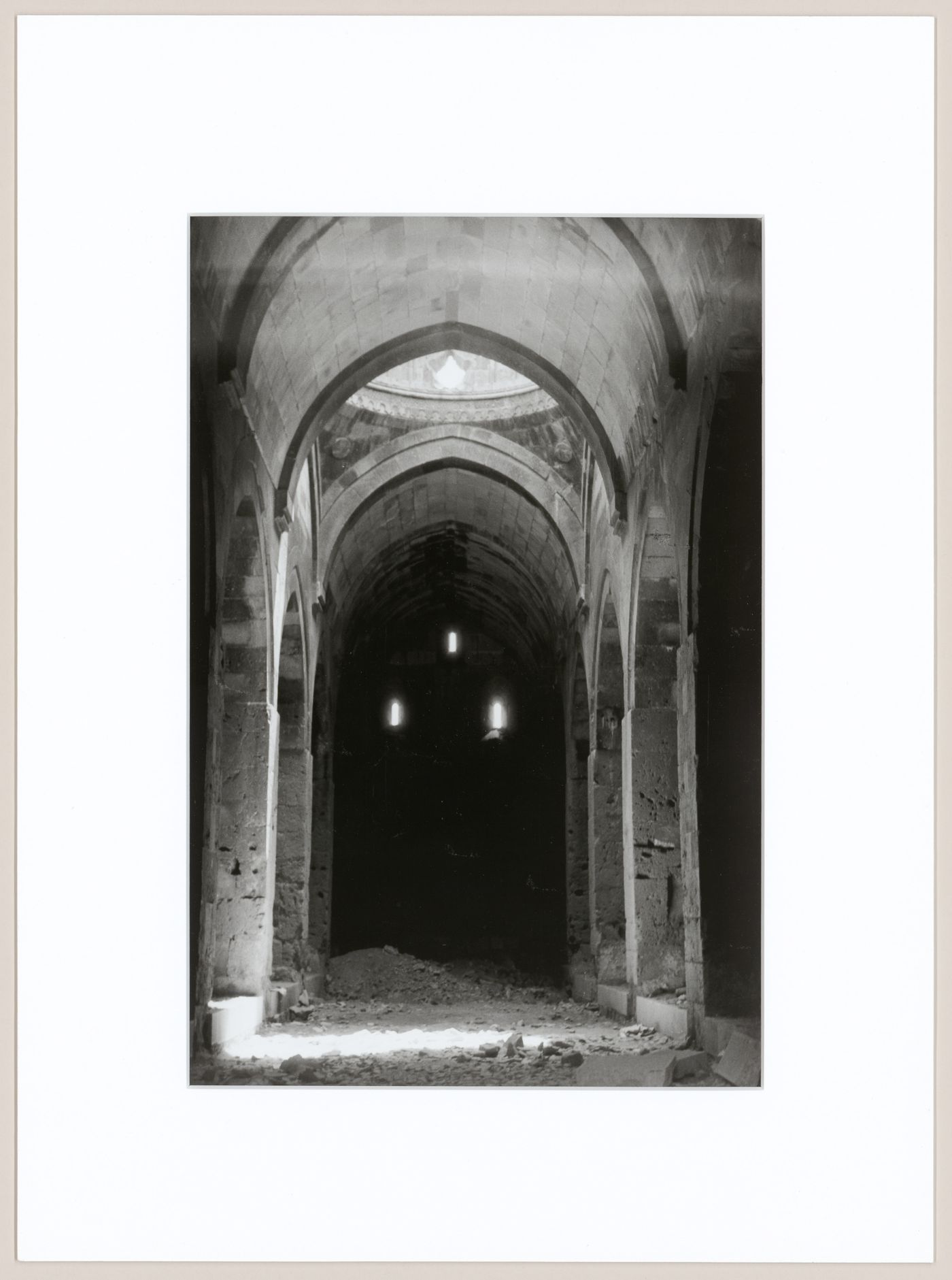 Interior, Courtyard of the Sultan Han Caravanserai, Kayseri-Sivas Road, Turkey