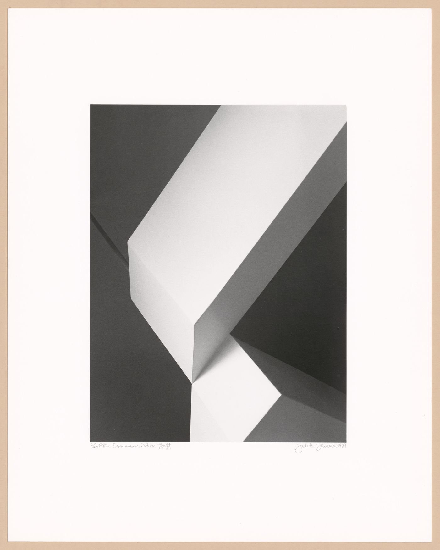 Abstract architectural view of the Fuller/Toms Loft, New York City, New York