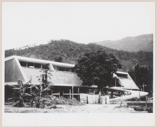 View of Leonel Miranda House, under construction, Rio de Janeiro, Brazil
